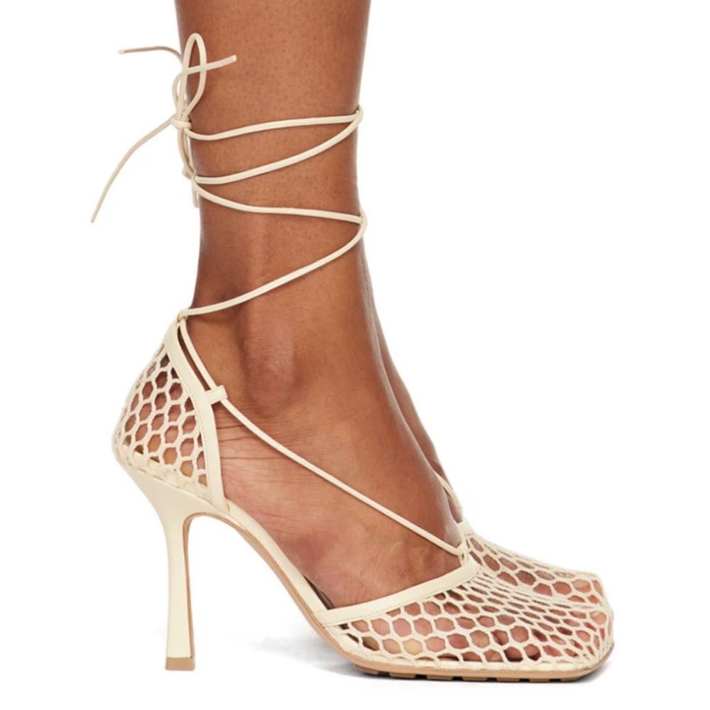 Bottega veneta mesh  heels
